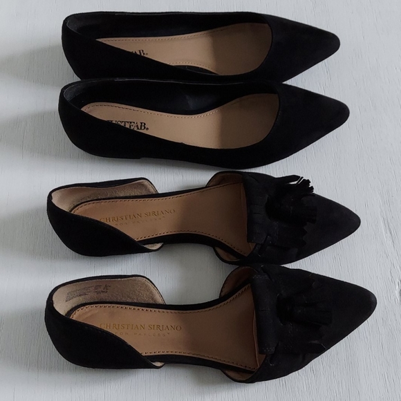 Faux Suede Flats size 7 - Picture 5 of 7